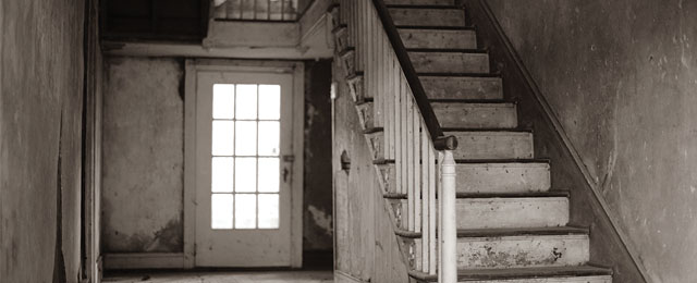 inside of old house