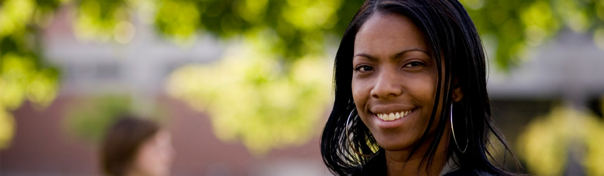 smiling student