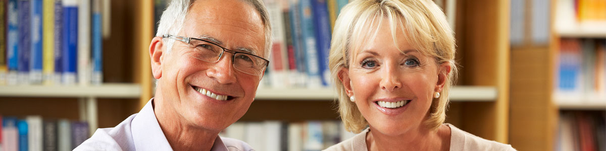 smiling older students