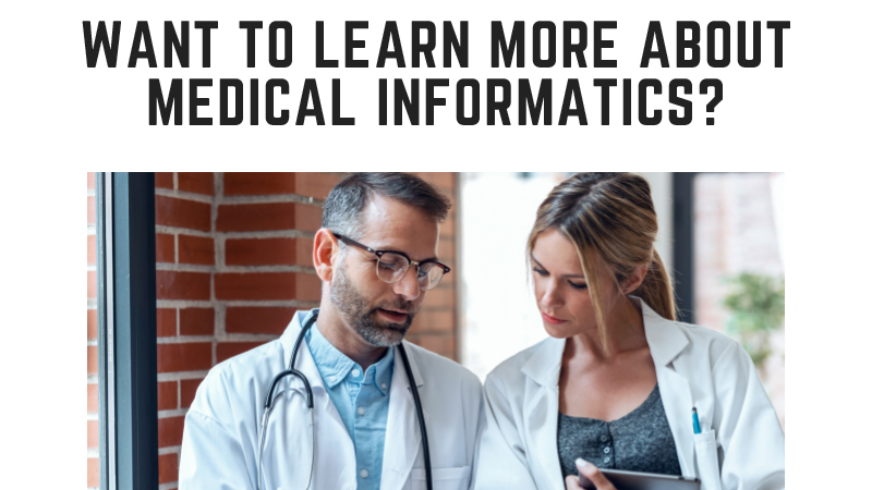 Medical Informatics Info Session