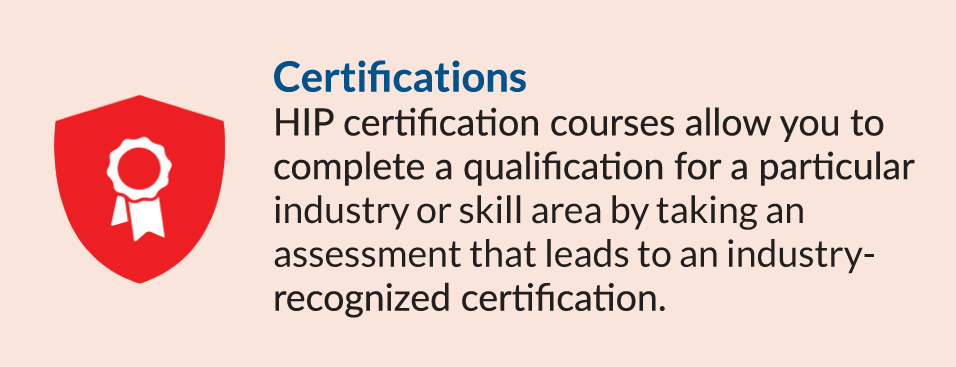 Certificates