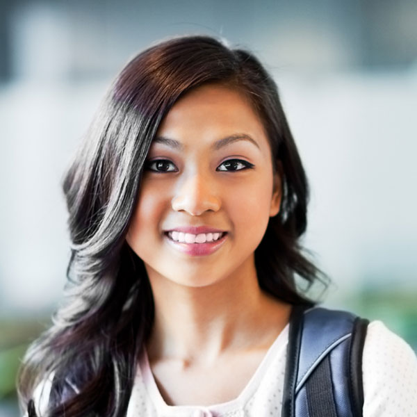 smiling student