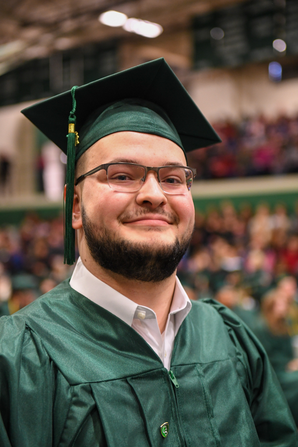 Waller at graduation