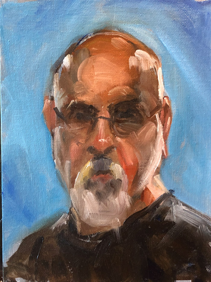 Self Portrait by Tim Hodge