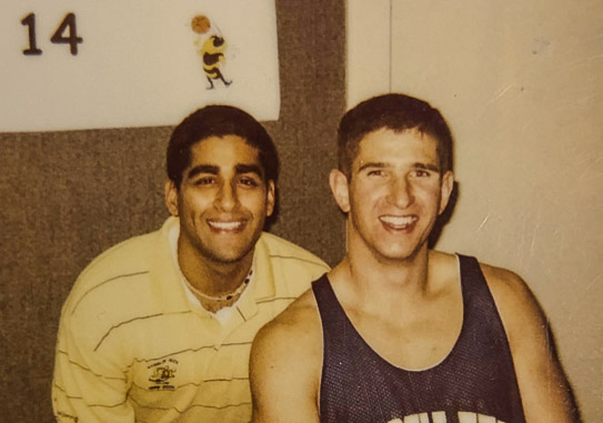 Pictured (left to right): Amit Keswani and Winston Neal during their time studying together at the Georgia Institute of Technology.