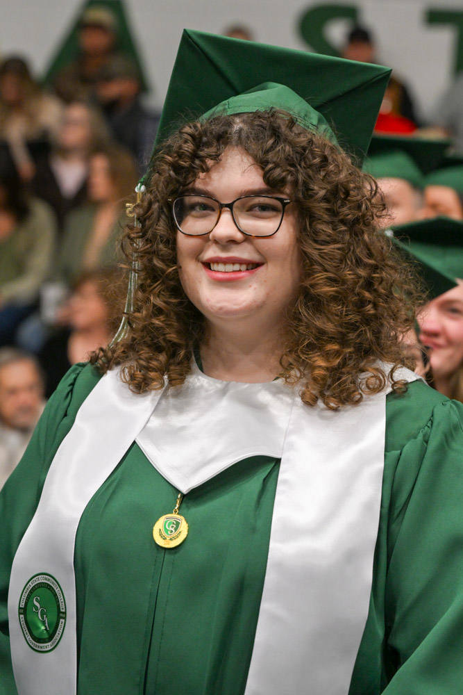 Murfreesboro native and Tennessee Promise student Luisa Buzard graduated with an Associate of Science degree in nutrition and food science.