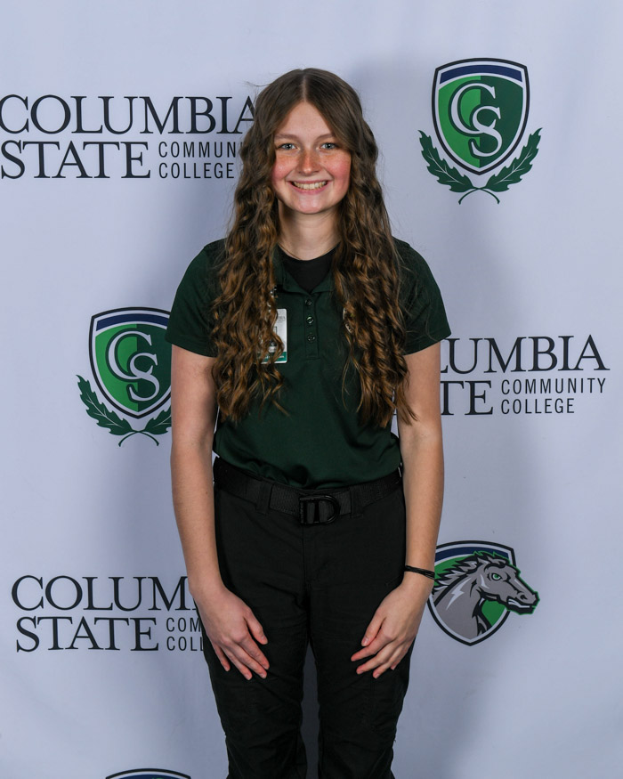 Lawrence County advanced emergency medical technician graduate Victoria Jacobs. 