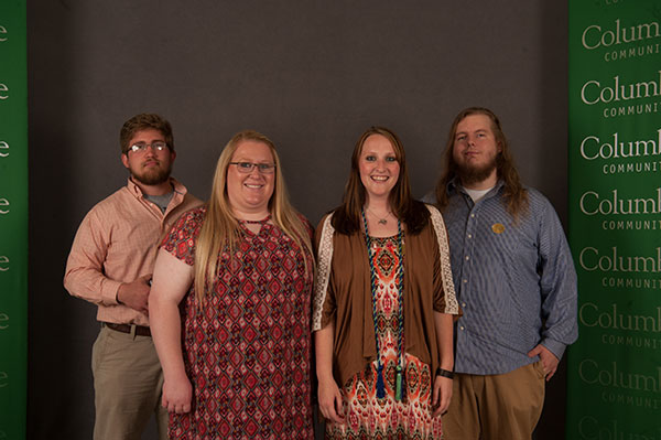 Four Giles County Students Smile