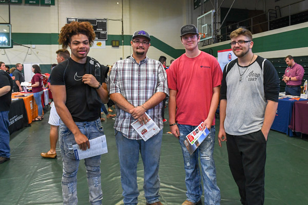 Deeâ€™ Anthony, Cameron Cozart, Kolton Sparkman and Trent Oâ€™Brien.