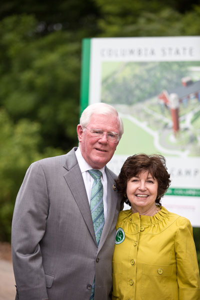 Charles Sargent and Dr. Janet Smith