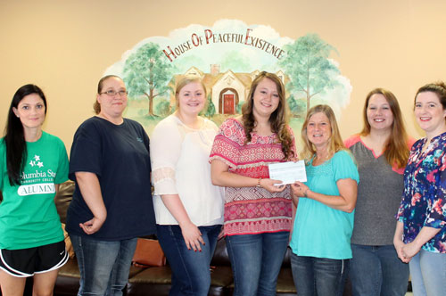 SKD-center-of-hope SKD giving check to Center of Hope